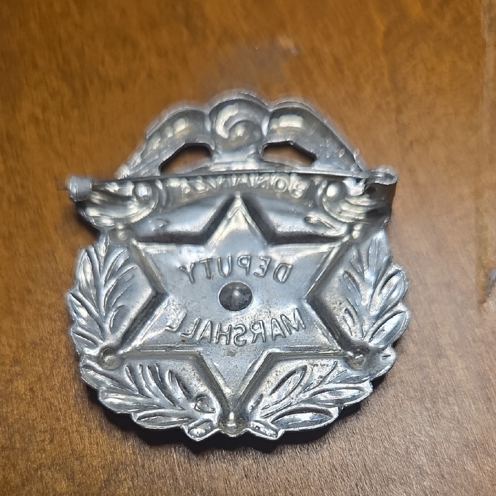 Bonanza Badge Replica Of Deputy Marshall Pin - Picture 4 of 5